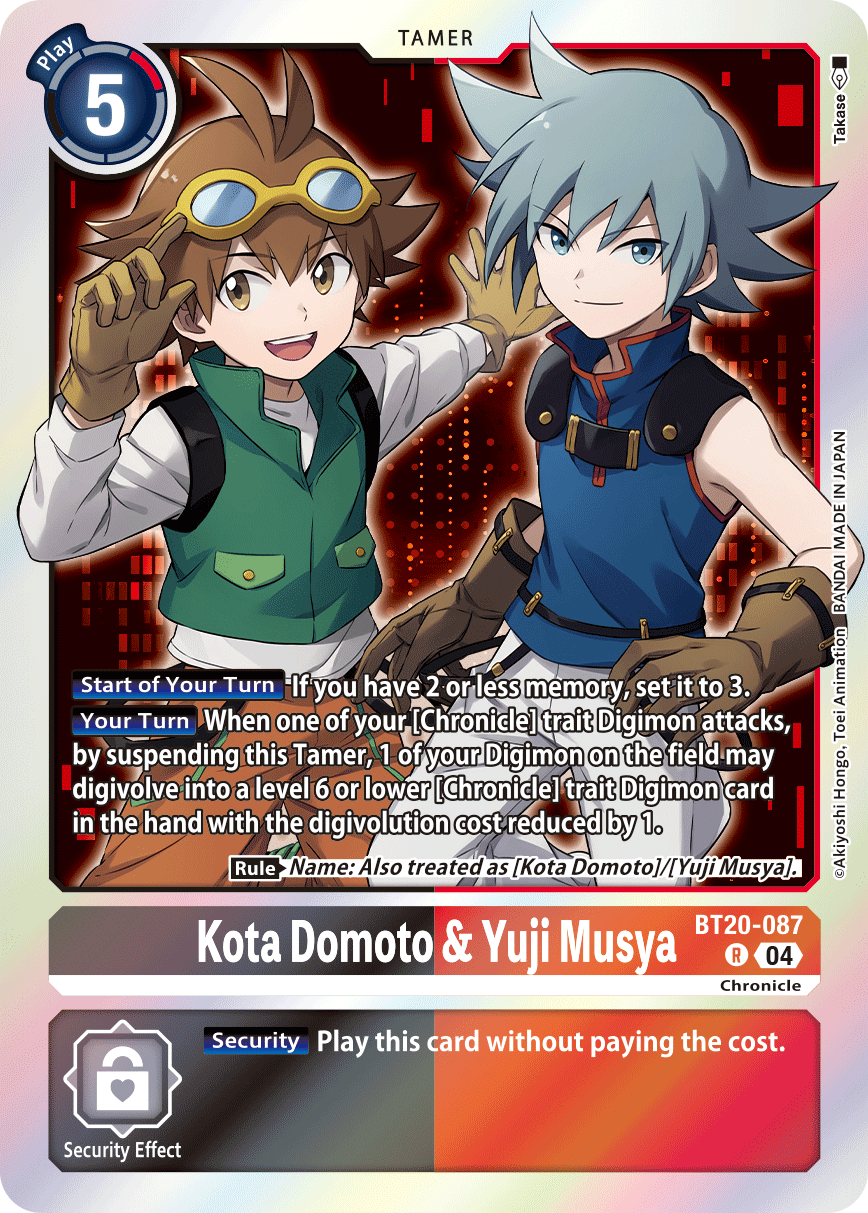 BT20-087R Kota Domoto & Yuji Musya