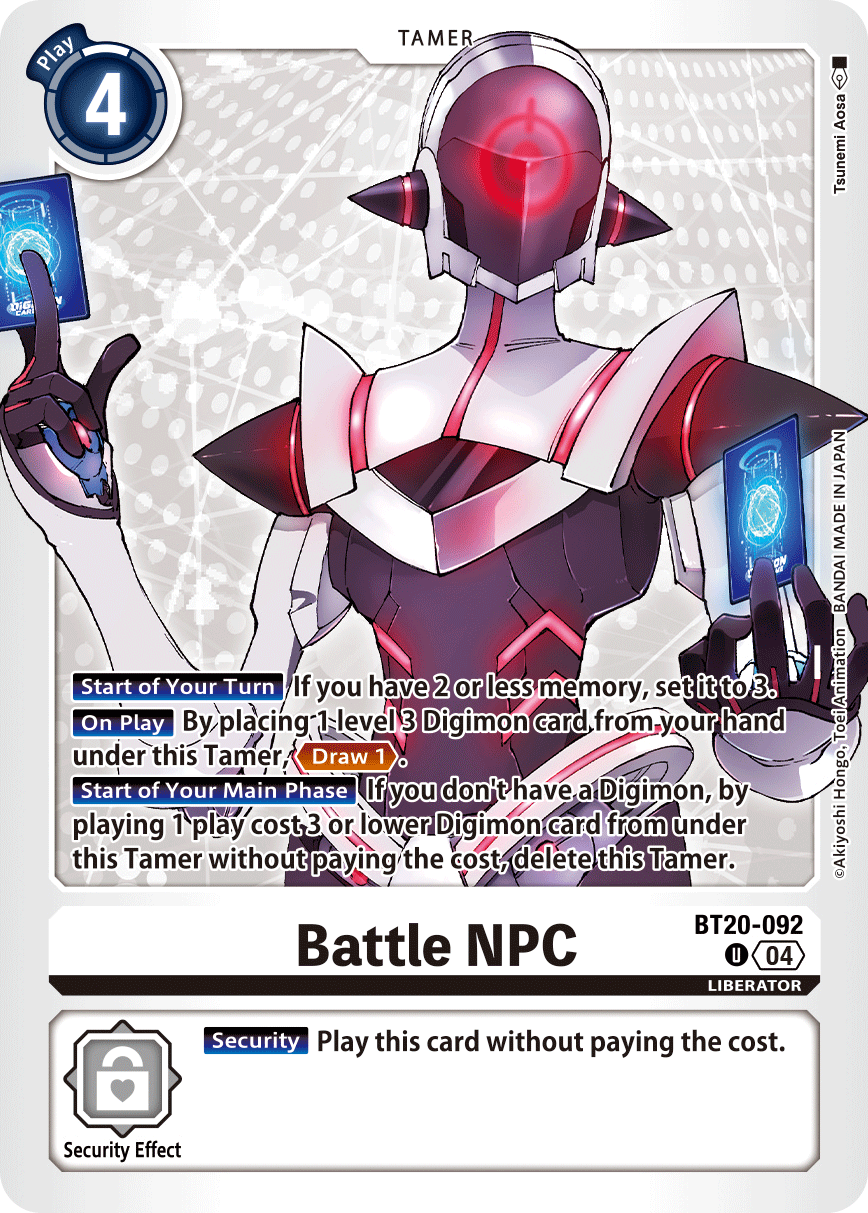 BT20-092UC Battle NPC
