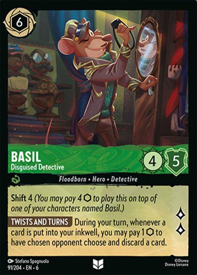 091/204 - Basil - Disguised Detective - Azurite Sea