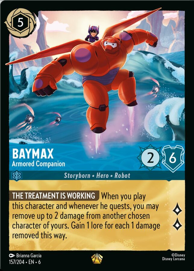 157/204 - Baymax - Armored Companion - Azurite Sea