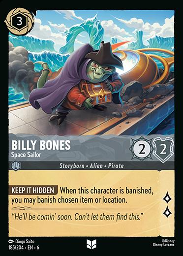 185/204 - Billy Bones - Space Sailor - Azurite Sea