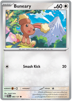 083/131 - Buneary - Prismatic Evolutions