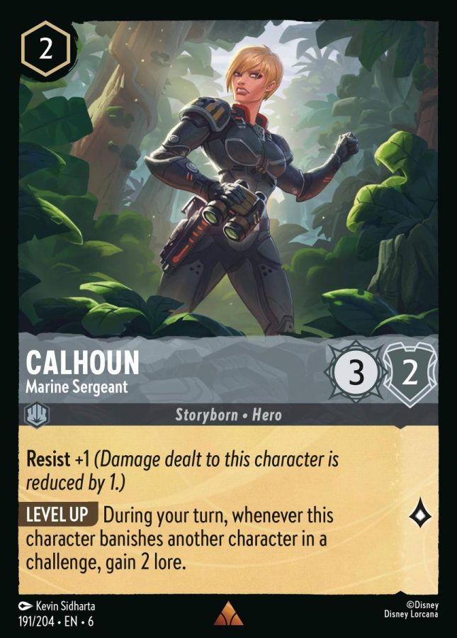 191/204 - Calhoun - Marine Sergeant - Azurite Sea