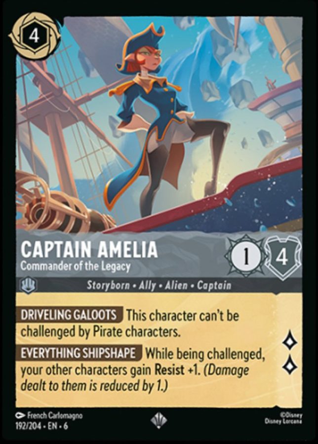 192/204 - Captain Amelia - Commander of the Legacy - Azurite Sea