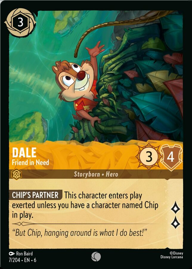 007/204 - Dale – Friend in Need - Azurite Sea