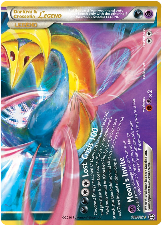 100/102 - Darkrai & Cresselia - 30th Celebration Classic Collection