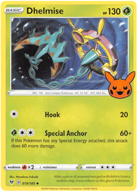 019/185 - Dhelmise - Trick or Trade 2023 - Vivid Voltage