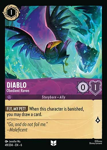 049/204 - Diablo – Obedient Raven - Azurite Sea