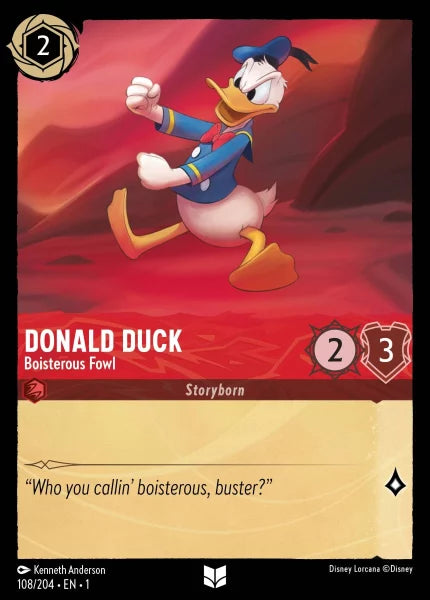 108/204 - Donald Duck - Boisterous Fowl - The First Chapter