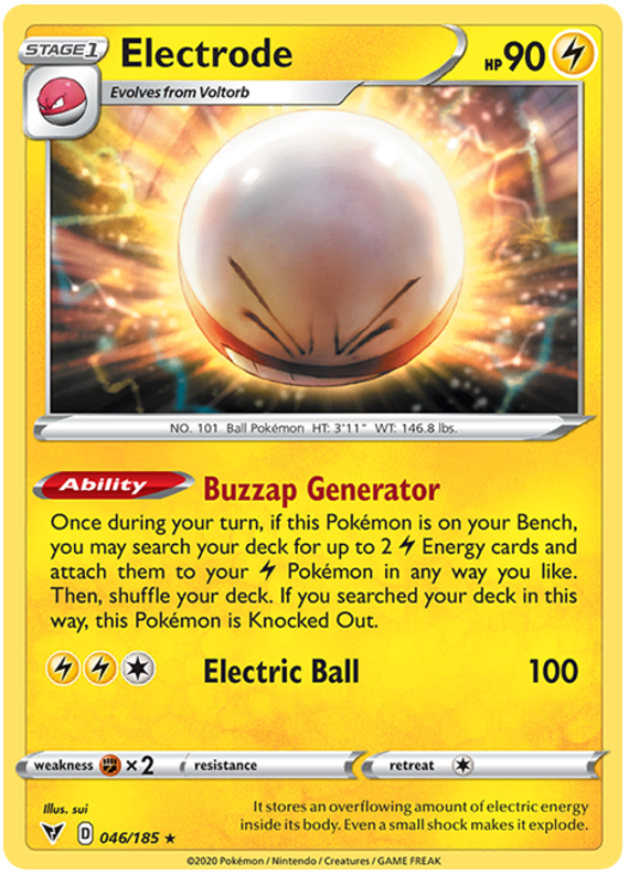 046/185 - Electrode - Vivid Voltage