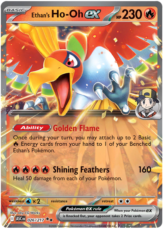 026/217 - Ethan’s Ho-Oh ex - Ascended Heroes