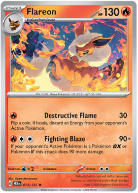 013/131 - Flareon - Prismatic Evolutions