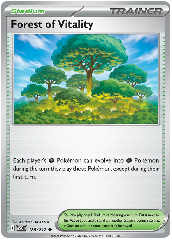 188/217 - Forest of Vitality - Ascended Heroes