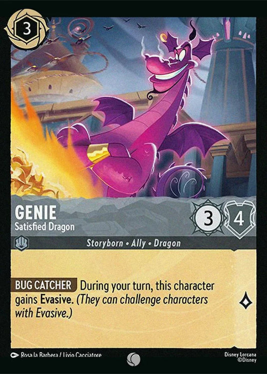 189/204 - Genie – Satisfied Dragon - Reign of Jafar