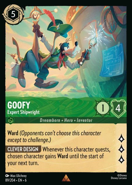 089/204 - Goofy - Expert Shipwright - Azurite Sea
