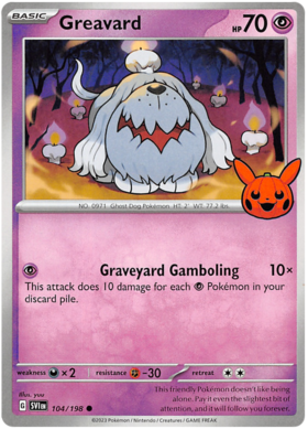 104/198 - Greavard - Trick or Trade 2023 - S&V Base