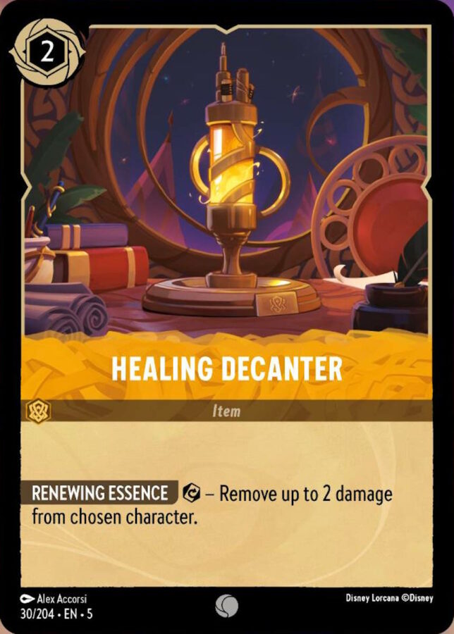 030/204 - Healing Decanter - Shimmering Skies