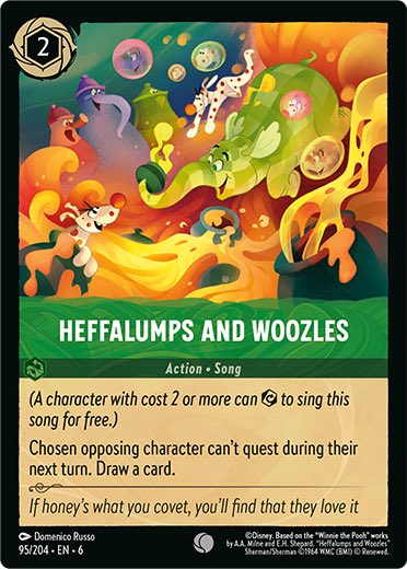 095/204 - Heffalumps and Woozles - Azurite Sea
