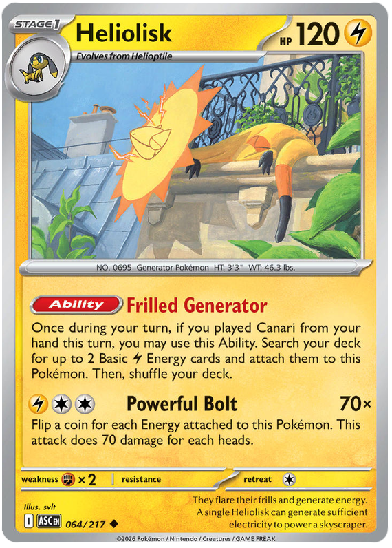 064/217 - Heliolisk - Ascended Heroes