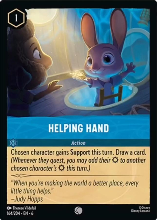 164/204 - Helping Hand - Azurite Sea