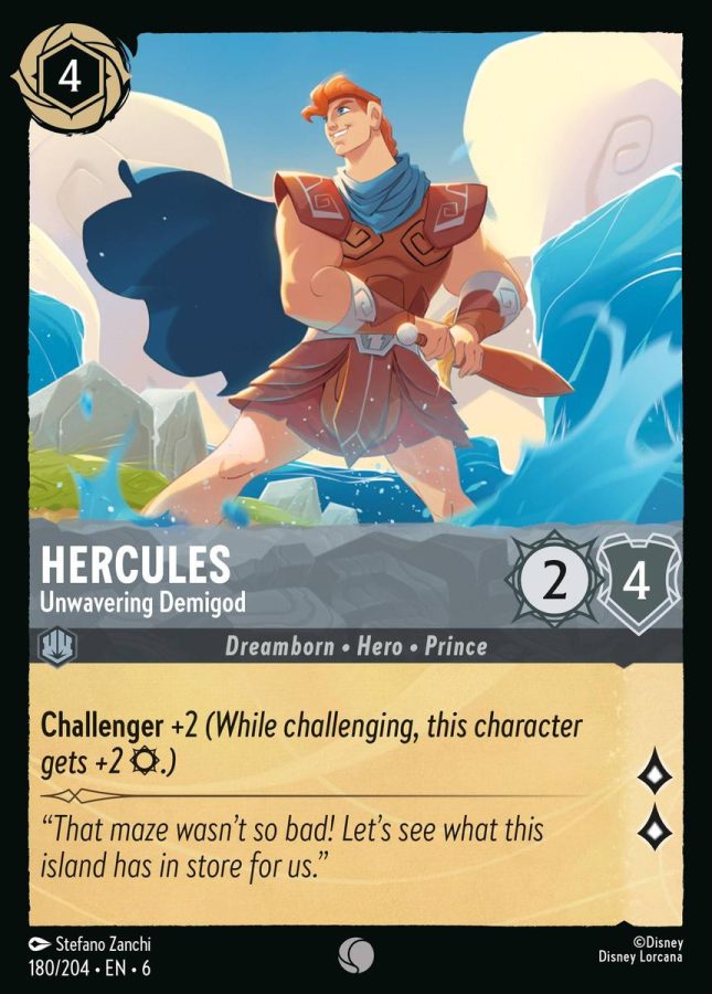 180/204 - Hercules - Unwavering Demigod - Azurite Sea