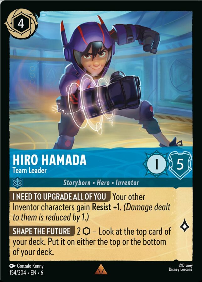 154/204 - Hiro Hamada - Team Leader - Azurite Sea
