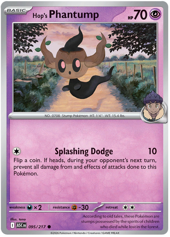 095/217 - Hop’s Phantump - Ascended Heroes