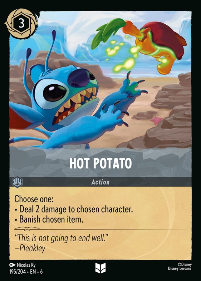 195/204 - Hot Potato - Azurite Sea