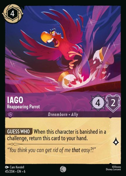 045/204 - Iago - Reappearing Parrot - Azurite Sea