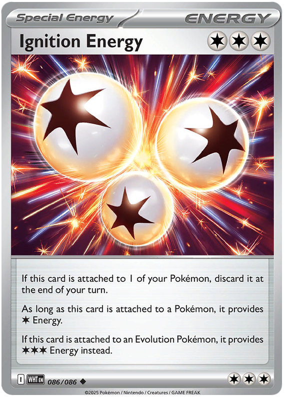 086/086 - Ignition Energy - White Flare