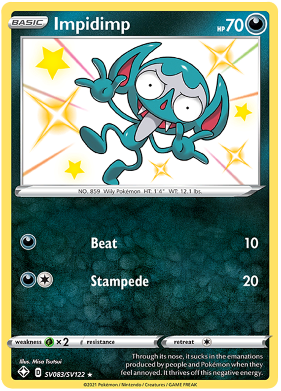 SV083/SV122 Impidimp - Shining Fates