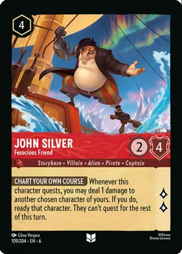 109/204 - John Silver - Ferocious Friend - Azurite Sea