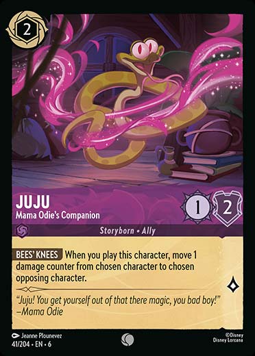 041/204 - Juju - Mama Odie’s Companion - Azurite Sea