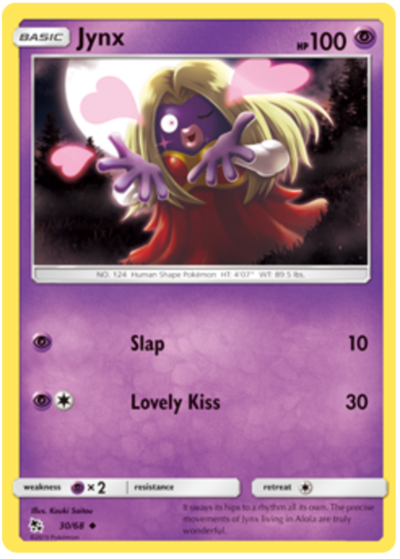030/68 - Jynx - Hidden Fates
