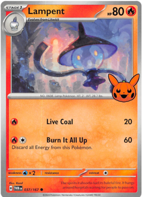 037/167 - Lampent - Trick or Trade 2024 - Twilight Masquerade