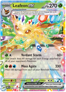 006/131 - Leafeon ex - Prismatic Evolutions