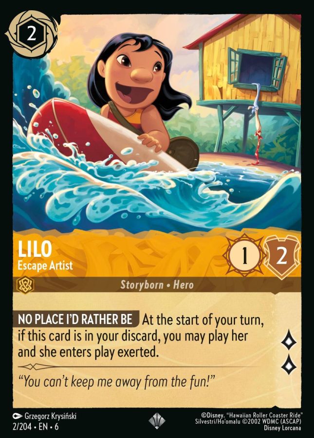 002/204 - Lilo - Escape Artist - Azurite Sea