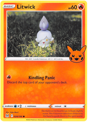 024/196 - Litwick - Trick or Trade 2023 - Lost Origin