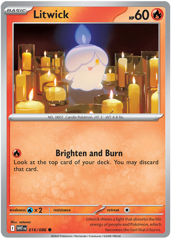 016/086 - Litwick - White Flare