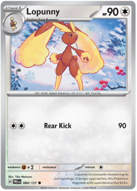 084/131 - Lopunny - Prismatic Evolutions