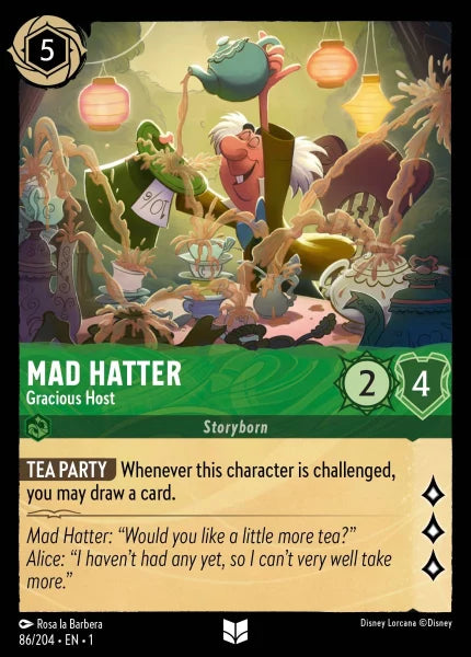 086/204 - Mad Hatter - Gracious Host - The First Chapter