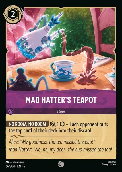 066/204 - Mad Hatter’s Teapot - Azurite Sea
