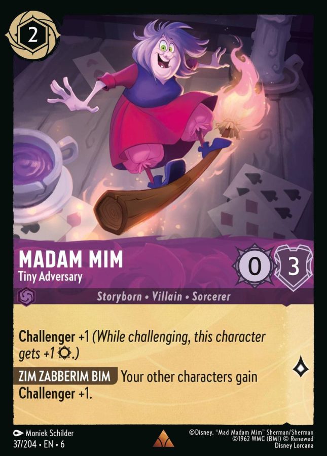 037/204 - Madam Mim - Tiny Adversary - Azurite Sea