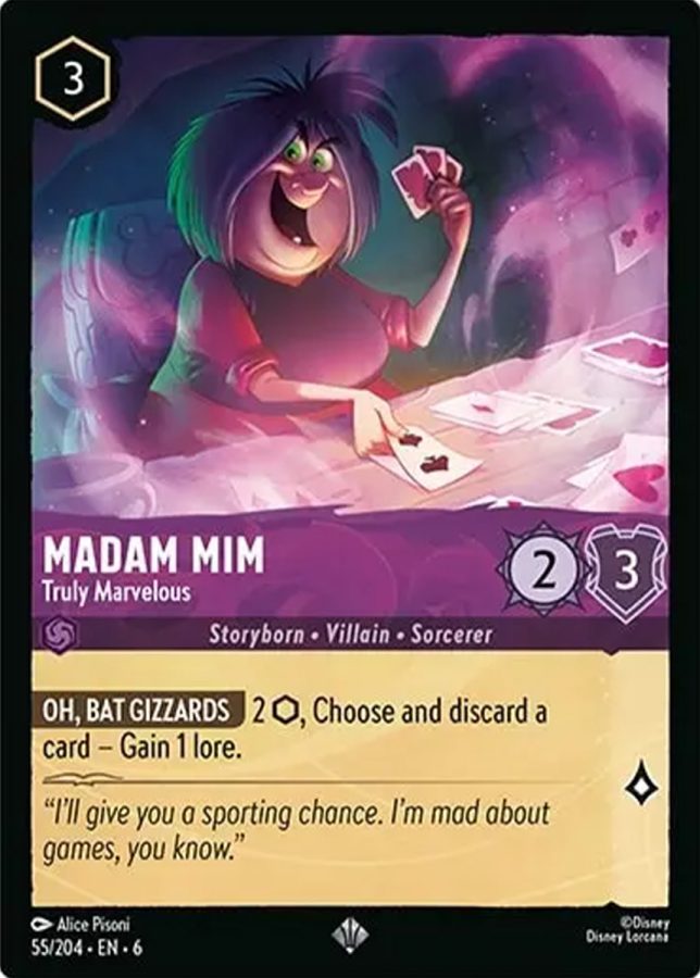 055/204 - Madam Mim - Truly Marvelous - Azurite Sea