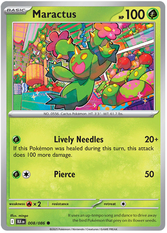 008/086 - Maractus - Black Bolt
