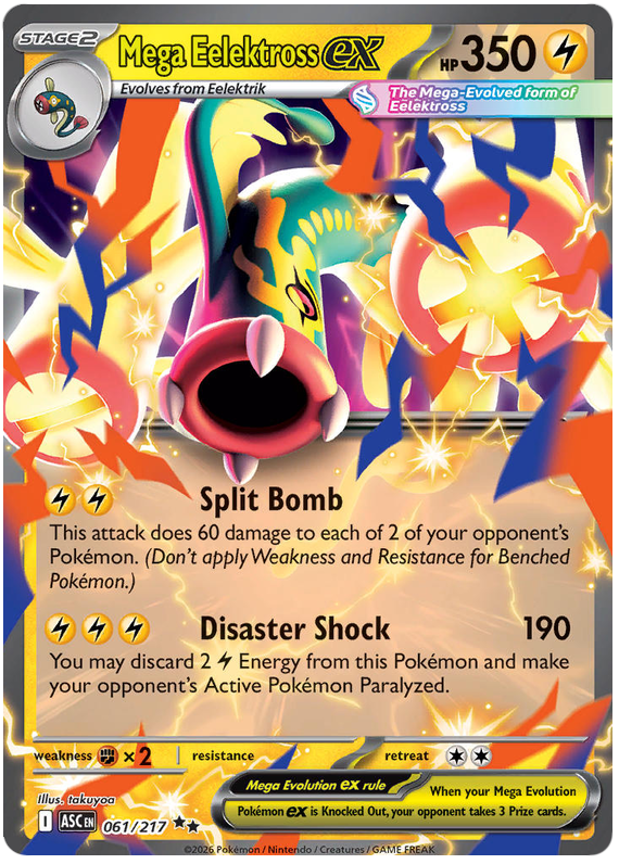 061/217 - Mega Eelektross ex - Ascended Heroes