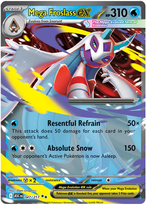 047/217 - Mega Froslass ex - Ascended Heroes