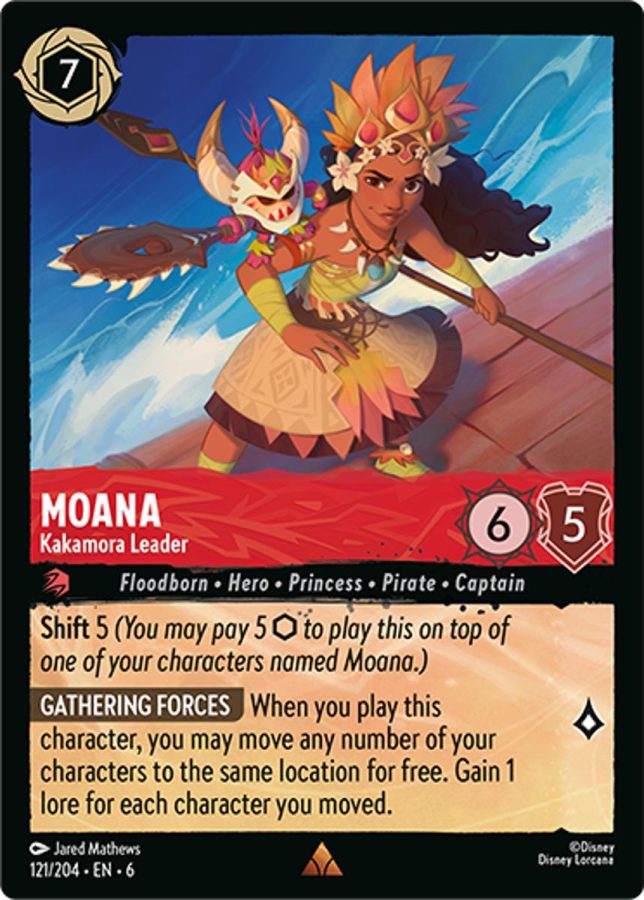 121/204 - Moana - Kakamora Leader - Azurite Sea