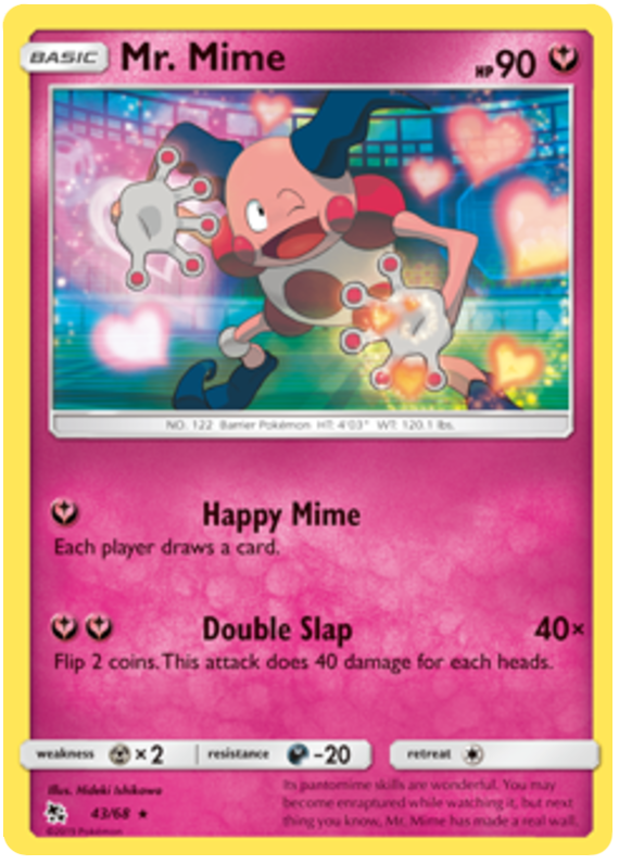 043/68 - Mr. Mime - Hidden Fates