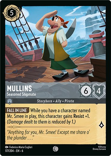177/204 - Mullins – Seasoned Shipmate - Azurite Sea
